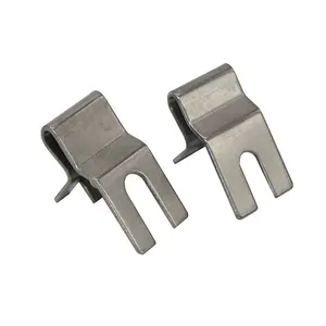 Custom Stamping Electronic Spring Leaf Flat Steel Contact Clips