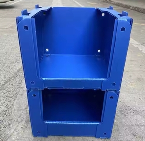 Tùy chỉnh <span class=keywords><strong>PP</strong></span> rỗng sóng tấm nhựa Stackable kho lưu trữ chọn thùng cho quần áo cho bin chọn - Product Image 3