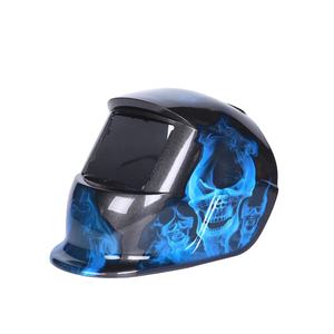 Casco de soldadura de cara completa automático <span class=keywords><strong>Digital</strong></span> de oscurecimiento automático con lente de sombra automática solar al por mayor protector facial de diseño abatible de plástico - Product Image 3