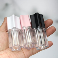 Tubes d'emballage en plastique vides pour cosmétiques liquides, rechargeables, pour gloss et baume à lèvres, flacons de maquillage en gros