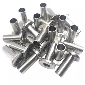 High Quality Stainless Steel Protective Sleeves 3/16" For Wood Posts Wire Rope Cable Deck Railing