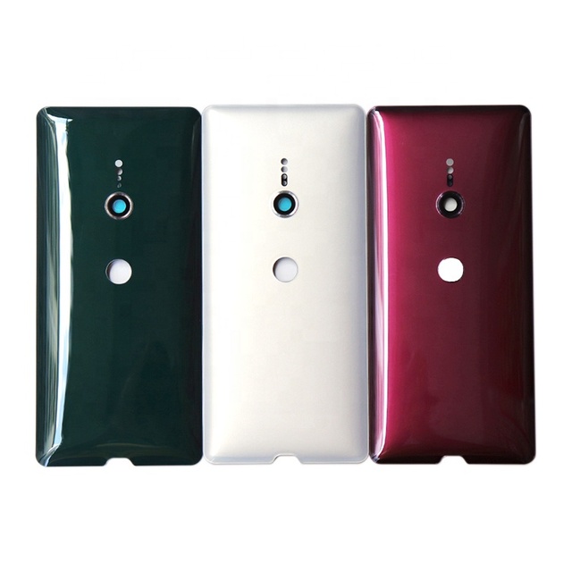Back Glass for Sony Xperia XZ3 Battery Cover Rear Door Housing Replacement