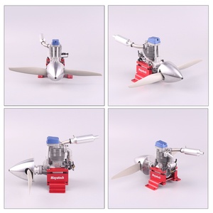 Avion à moteur à essence à aile fixe, modèle d'avion à moteur à méthanol 70 cm³ à quatre temps, classe 70, en métal ASP Trifold FS70AR - Product Image 5
