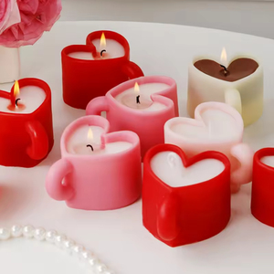 Heart-Shaped Novelty Scented Coffee Mug for Home Decor and Christmas Valentine's Day Birthday Gifts - Product Image 2