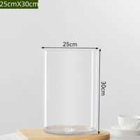 Vas Bunga Desain Modern Sederhana dengan Bahan PET, Vas Bunga Meja Rumah, Pot Tanaman untuk Pajangan Toko Hotel