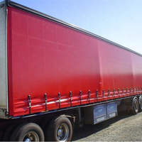 Rideau latéral de camion imperméable de haute qualité et bon marché avec couleur bleue en chine