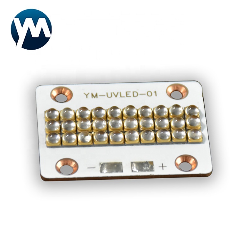 China Factory UV LED Module 365nm 395nm Quartz Lens 3535 SMD for Printer Lamp