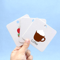 Tarjetas de Póker Publicitarias Personalizadas para Bebés y Niños con Impresión del Alfabeto Inglés, Papel Educativo Offset, Logotipo Personalizado