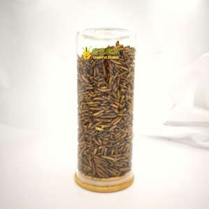 อาหารสัตว์เลี้ยงโปรตีนสูง ปราศจากธัญพืช อาหารสัตว์ขนาดเล็ก ตัวอ่อนแมลงวันดำอบแห้งขนาดเล็ก - Product Image 5