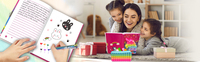 Journal intime Pop avec serrure Coffret cadeau avec stylo Fidget Trousse à crayons et bracelet pour filles de 6 à 12 ans
