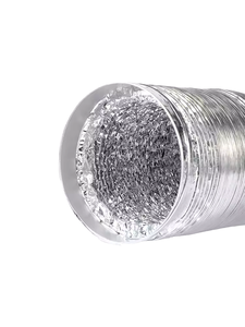 Condotto Flessibile Telescopico in Alluminio di Alta Qualità 100mm <span class=keywords><strong>per</strong></span> HVAC, <span class=keywords><strong>Design</strong></span> Moderno <span class=keywords><strong>per</strong></span> Uso in <span class=keywords><strong>Cucina</strong></span>, Sistema di Ventilazione e Aspirazione - Product Image 3