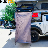 Huntoo En gros, Camping-car de pick-up escamotable à coque souple pour pick-up 4x4, type caravane à glisser, auvent de camping-car, camping-car de lit de pick-up pour expéditions