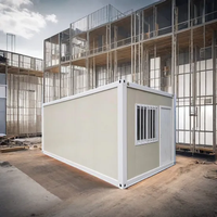 Ventes directes d'usine Bon marché Facile à installer 20 pieds Chantier de construction Maison préfabriquée en conteneur