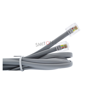 Câble téléphonique fixe RJ11 avec gaine en PVC 6P4C 10m 15m <span class=keywords><strong>20m</strong></span> 30m - Product Image 3