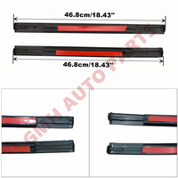 Moulure de finition latérale de toit pour Toyota Venza avec toit ouvrant 75556/75555-0T023 2009-2015 côté conducteur passager