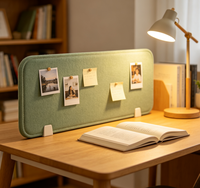 Solutions de cloisonnement acoustique pour bureau en feutre PET écologique CTPAT BSCI, pour la personnalisation et l'isolation sonore