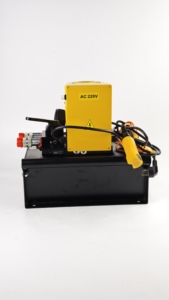 VHCP2015 ปั๊มไฮดรอลิกไฟฟ้า 70MPa 20L 1.5KW ชุดจ่ายพลังงานไฮดรอลิกสองขั้นตอนพร้อมหม้อน้ำระบายความร้อนด้วยอากาศสำหรับกระบอกไฮดรอลิก - Product Image 6