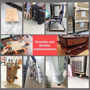 Heißer Verkauf 3 4 5 Zoll grün pu Gummi wagen Rad Hoch leistungs gießer - Product Image 5