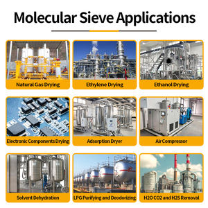 ตะแกรงแยกซีโอไลต์เกรดอุตสาหกรรมตะแกรงแยกก๊าซ3A 5A 4A <span class=keywords><strong>13X</strong></span> 13HP 23ปี - Product Image 5