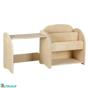 2023 vendita calda scuola materna <span class=keywords><strong>libreria</strong></span> <span class=keywords><strong>Montessori</strong></span> bambini in <span class=keywords><strong>legno</strong></span> 2 strati <span class=keywords><strong>libreria</strong></span> e tavolo da studio <span class=keywords><strong>libreria</strong></span> Set di mobili per bambini - Product Image 1
