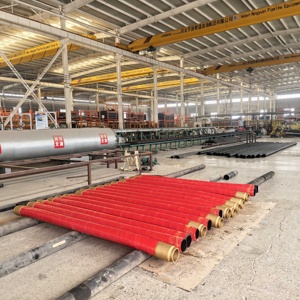 Hose-4.5mm karet 5.5 inci * 3m selang fleksibel tahan aus flens ganda SK148 dapat disesuaikan untuk transportasi beton di Sany - Product Image 4