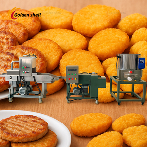 Machine à former des galettes de poulet en acier inoxydable de qualité 304, machine à former des nuggets de poulet, machine industrielle à former des galettes de hamburgers - Product Image 1