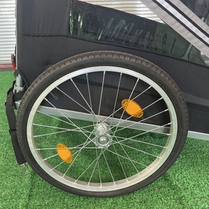 Rimorchio per Bicicletta per Animali Domestici con Attacco Rapido e Facile, Pieghevole, per Passeggiate all'Aperto, Passeggino per Gatti, Rimorchio da Viaggio - Product Image 6