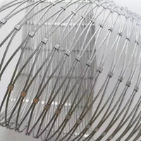 316 Edelstahl-Kabel geflecht Benutzer definiertes 1,5mm 25mm Edelstahl draht Zoo-Netz