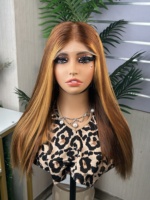 Peluca sin pegamento de cabello humano 100% virgen de alta densidad 12A 5*5 Vietnam SDD liso extremo brasileño súper doblemente estirado