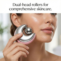 Rouleau de glace professionnel pour la cryothérapie, masseur raffermissant pour la peau, forme unique en U pour salon de beauté