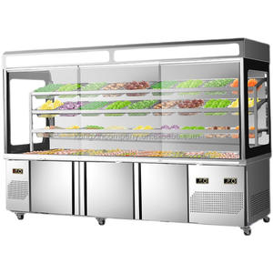 Réfrigérateur vitrine à porte vitrée pour restaurant Malatang à haute efficacité, fabriqué en Chine - Product Image 5