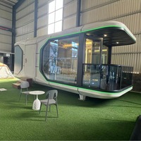 Maison modulaire préfabriquée moderne et écologique avec installation rapide sur site