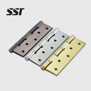 Bisagra de puerta de gabinete de hierro frío de diseño moderno, directo de fábrica China, con rodamiento de bolas oculto mejorado para mayor legibilidad y visibilidad - Product Image 1