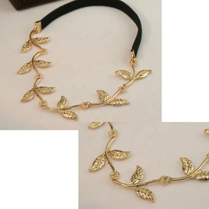 MIO British style fashion romantic olive branch fascia elastica fashion sweet metal tree leaf headband - Product Image 3