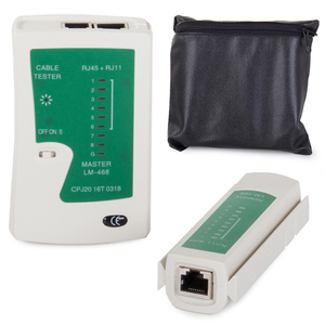 <b>RJ45</b> And RJ11 Network Tester With Master And Remote Units For <b>Cable</b> Testing - Product Image 1