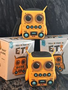 New Dễ Thương Phim Hoạt Hình Màu Vàng Người Đàn Ông Ngoài Trời Không Thấm Nước Thuận Tiện Loa Loạt Silica Gel Bluetooth Âm Thanh Máy Tính Để Bàn Di Động Loa - Product Image 2