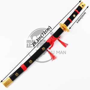 <span class=keywords><strong>Katana</strong></span> lumineuse Kozuki Oden <span class=keywords><strong>Enma</strong></span> de 28,3 pouces avec fourreau noir, non affûtée, pour cosplay d'anime et exposition - Product Image 1
