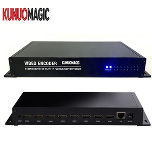 Codificador HD de 8 Canales H265 H264, Codificador en Vivo 1080, Codificador de Video <span class=keywords><strong>IPTV</strong></span> - Product Image 1