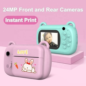 Hot Selling 720P 2.4" IPS Type-C <b>Mini</b> Pocket <b>Printer</b> Digital Video Camera with One Click Photography - Product Image 4