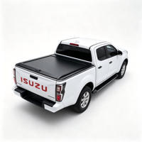 Couverture de benne rigide rétractable en aluminium, couverture de benne de camion étanche et verrouillable pour accessoires de camionnettes