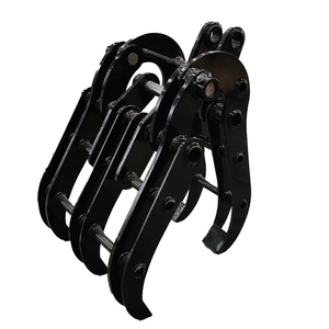 <span class=keywords><strong>Mini</strong></span> <span class=keywords><strong>pince</strong></span> à pouce d'excavatrice, poignée en pierre, contrôle hydraulique, essentiel <span class=keywords><strong>pour</strong></span> les carrières - Product Image 2