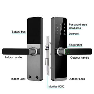 2026 Best Selling Tuya WiFi Smart Door <b>Lock</b> Fingerprint <b>Digital</b> <b>Lock</b> for Home Security - Product Image 6