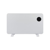 Panneau de commande numérique tactile circulaire unique, affichage numérique tactile rond, radiateur à convection pour chambre à coucher et salon