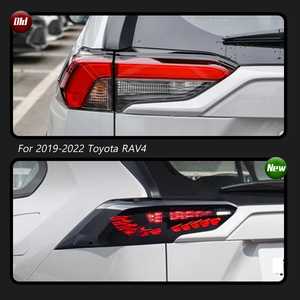 TYPY Nueva Luz Trasera LED Roja Completa Modificada y Mejorada para 2019-2022 con Señal de Giro Dinámica y Freno - Product Image 3