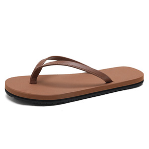 Chanclas para Hombre, Color Marrón, Antideslizantes, Suela Inyectada, para Playa y Exteriores, Talla Juvenil, 300g - Product Image 5
