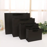 Sac de shopping en papier couché personnalisé pour le commerce de détail, sac cadeau de luxe avec poignées, emballage imprimé avec logos