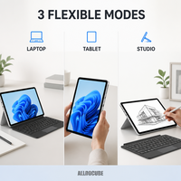 IWork GT Ultra untuk ALLDOCUBE 13 2.5K Touch 2in1 Win11 Intel Ultra 5 125H 16G 1TB Pendingin Kipas Ganda PC Tablet Komputer