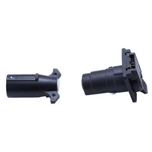 Conector de hoja de 7 vías de plástico nuevo de alta calidad para reemplazo y reparación de montaje de remolque de extremo de coche - Product Image 1