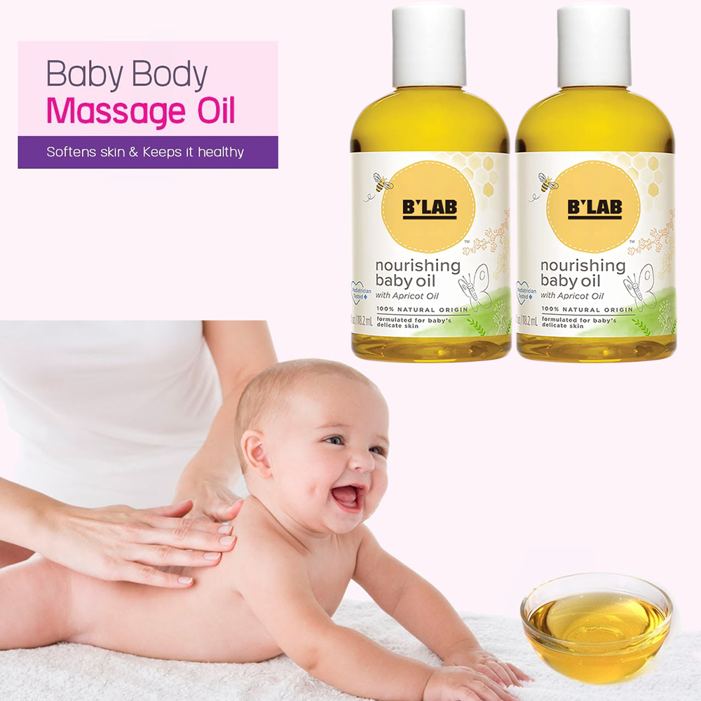 Private Label Baby Massage Oil Nourishing Organic Baby Oil