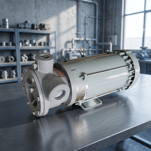 Bomba de Pistón Rotativa Eléctrica de Baja Presión para GLP BADA 220V P60, 1.5HP, Dispensador de Combustible OEM, 43LPM, 25 bar de Presión Máxima - Product Image 3